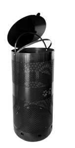 Pet Waste Can by MuttBags- Aluminum No Rust