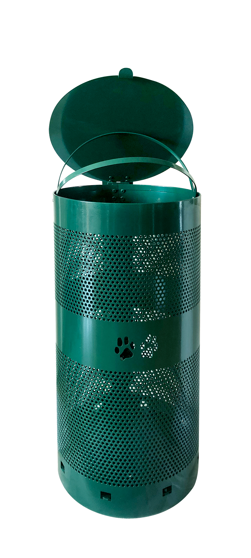 Pet Waste Can by MuttBags Aluminum No Rust