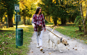 5 Pet Waste Station Combo by MuttBags-Huge Savings for Hoa Communities, Parks, Trails