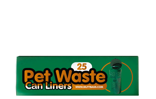 MUTTBAGS PET WASTE CAN LINERS